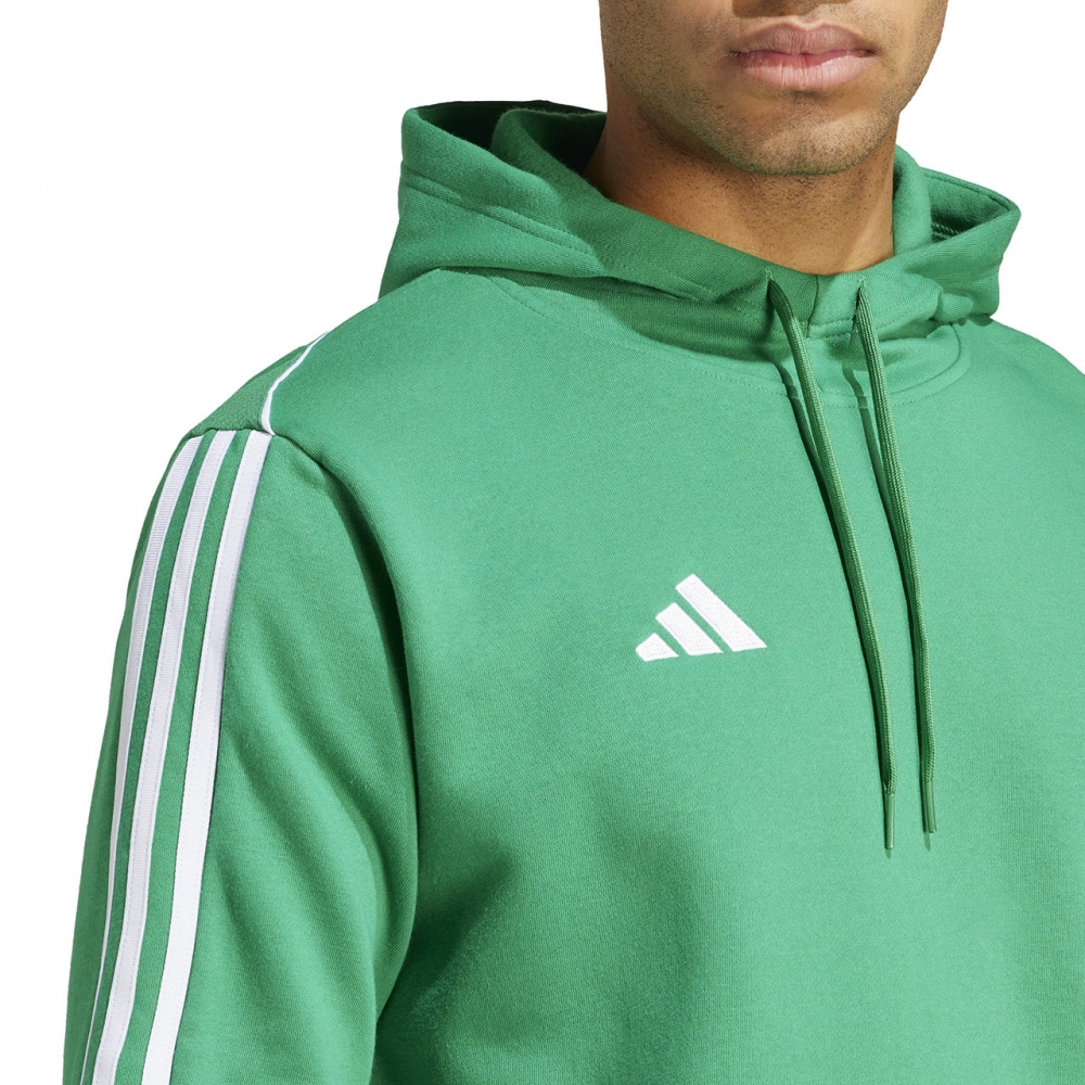 Hanorac Bluza meska adidas Tiro 23 League Sweat zielona IC7857