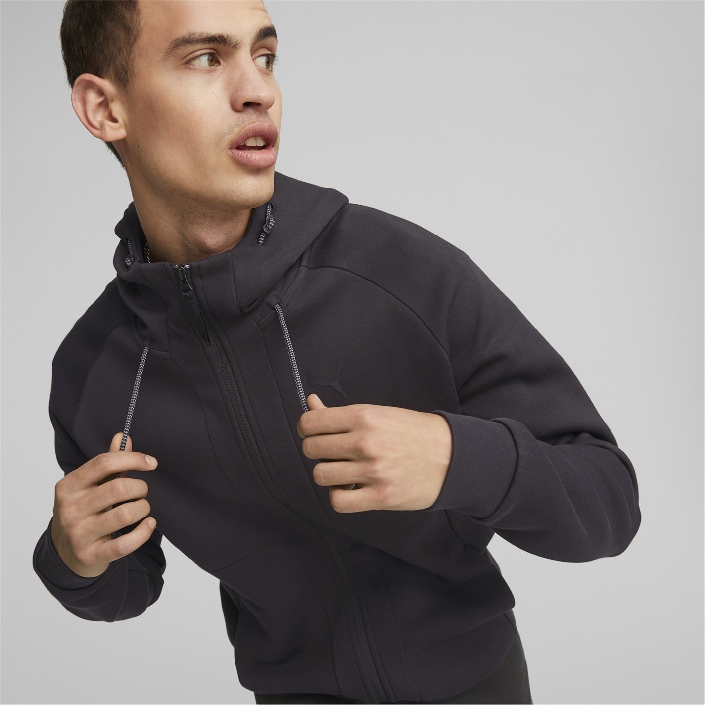 Hanorac Hanorac Puma Pumatech Full-Zip Dk barbat