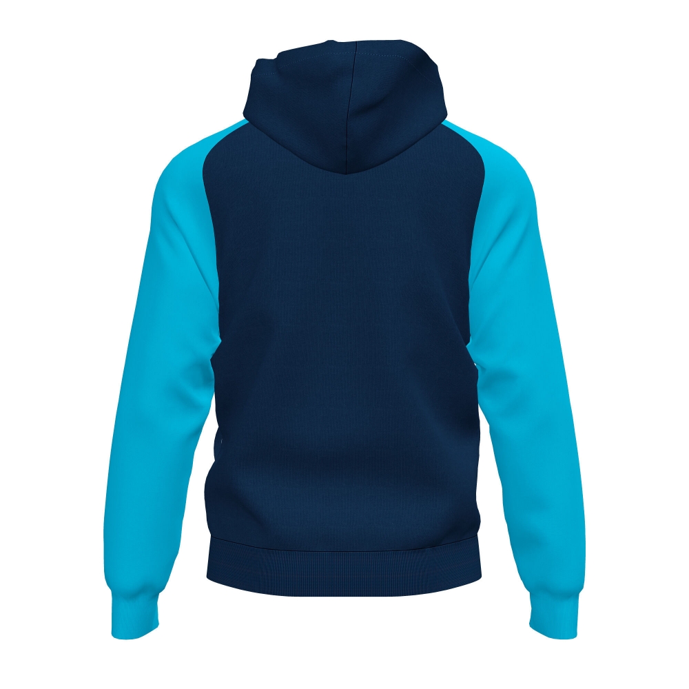 Hanorac Academy Iv Zip-up Navy Fluor Turquoise Joma