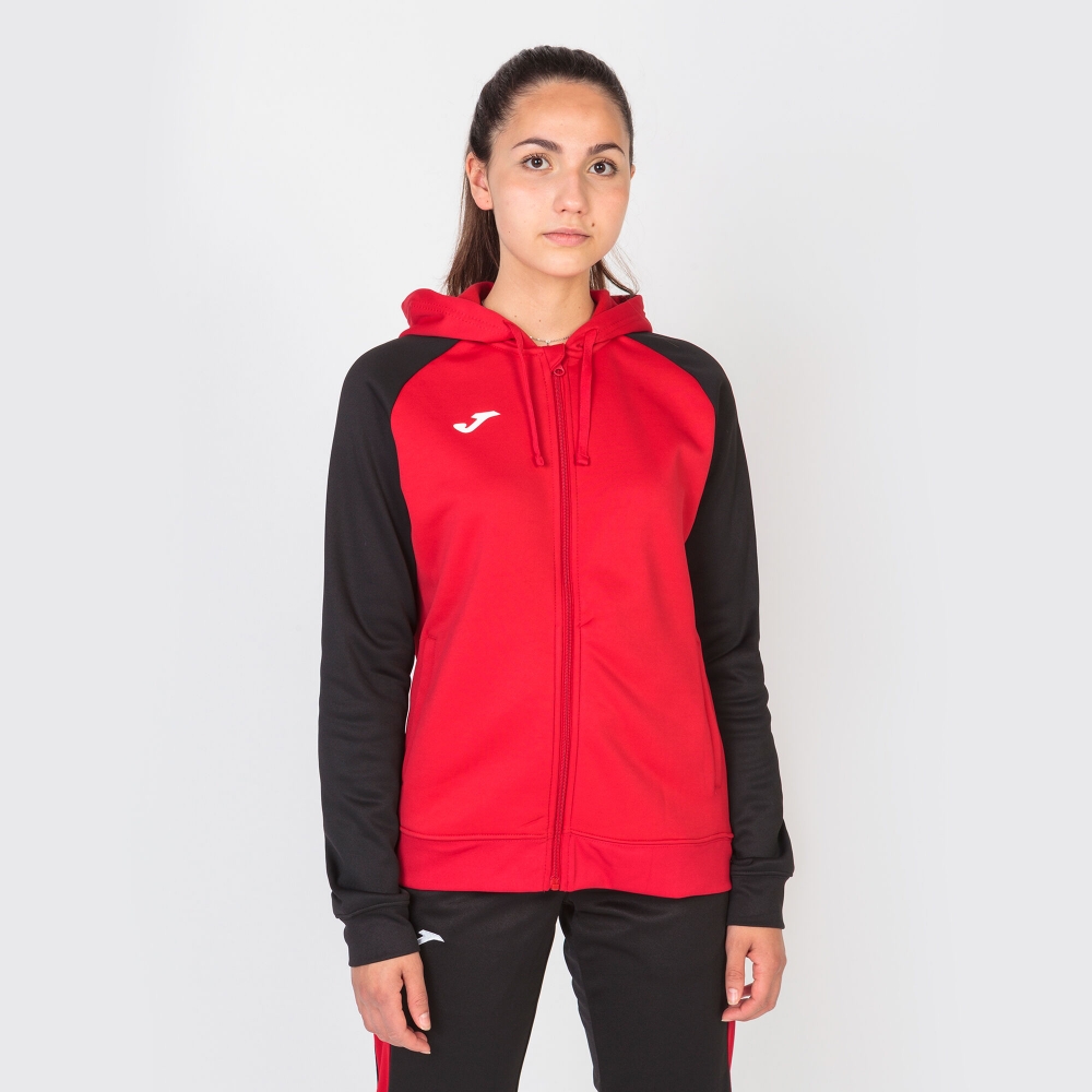 Hanorac Academy Iv Zip-up Red Black Joma