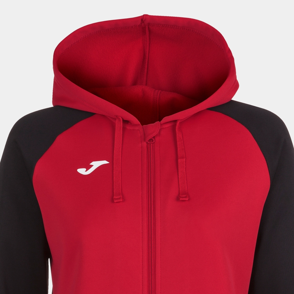 Hanorac Academy Iv Zip-up Red Black Joma