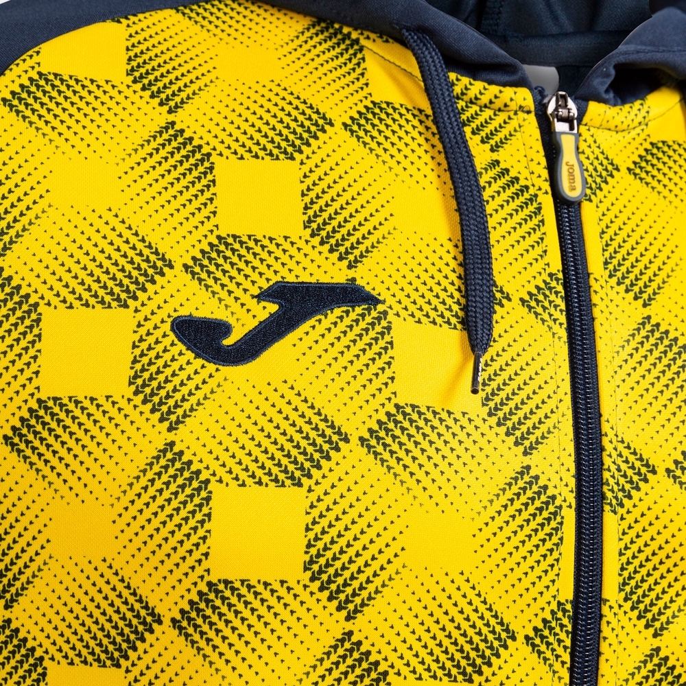 Hanorac Supernova Iii Zip-up Navy Yellow Joma