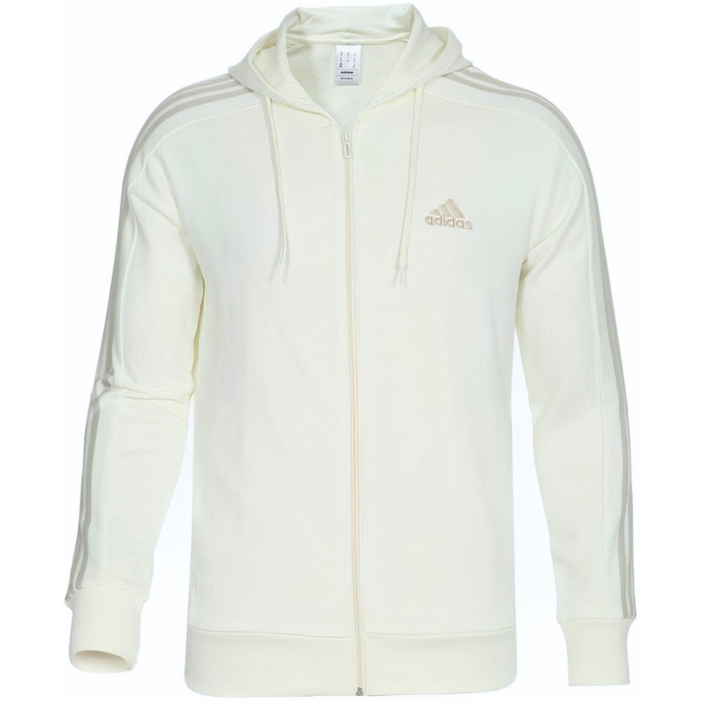 Hanorac Hanorac pentru b?rba?i
adidas Essentials French Terry 3-Stripes cu fermoar complet ecru IS1373 Adidas