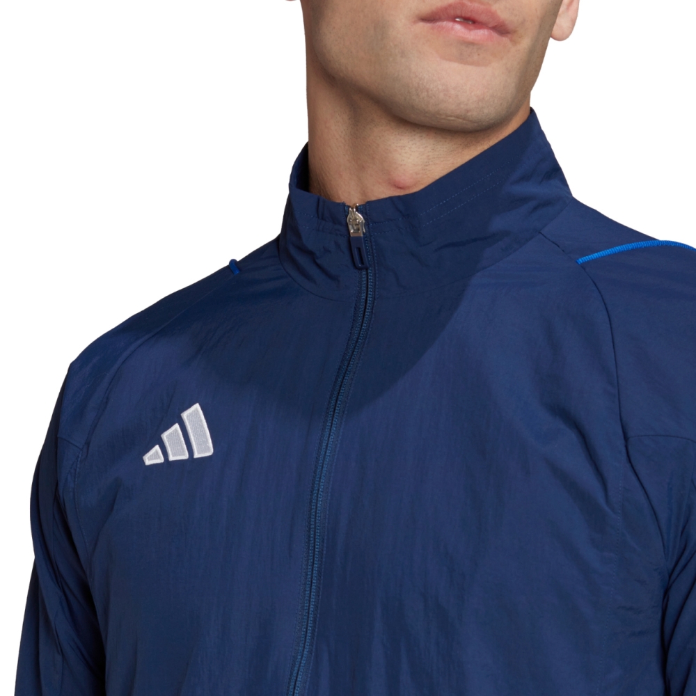 Hanorac pentru b?rba?i adidas Tiro 23 Competition Presentation, bleumarin HK8046