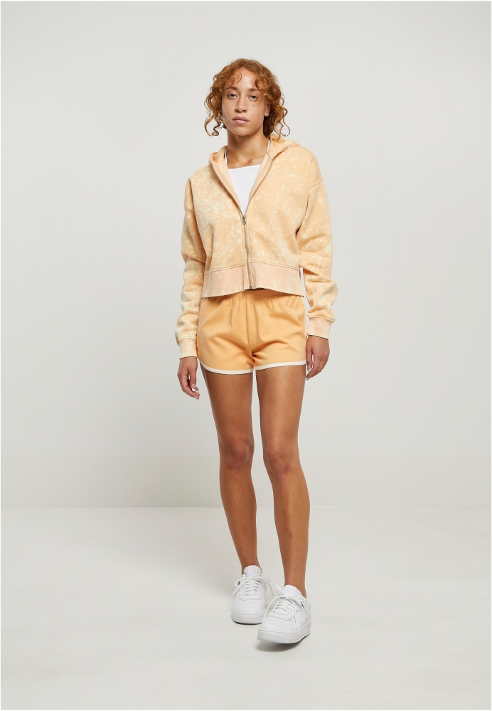 Hanorac Prosop Short Oversized Washed Zip dama Urban Classics