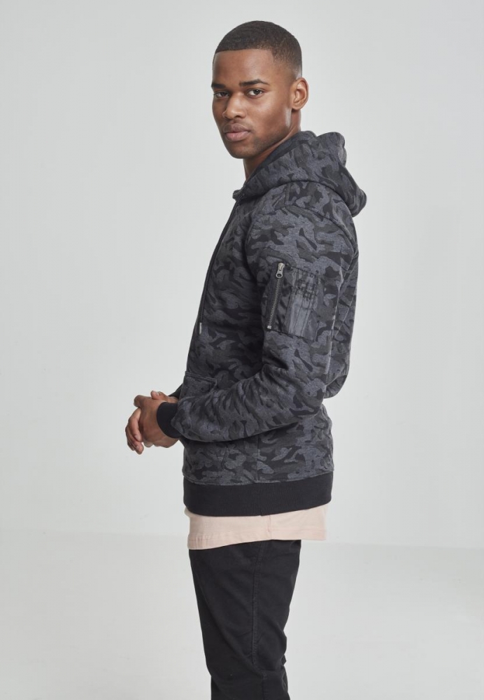 Hanorac Sweat Camo Bomber Urban Classics