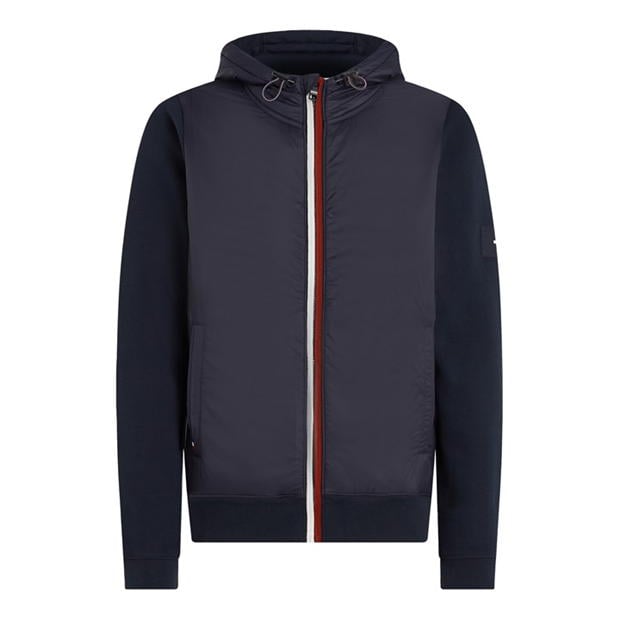 Hanorac Tommy Hilfiger Clean Mix Media Zip-Through