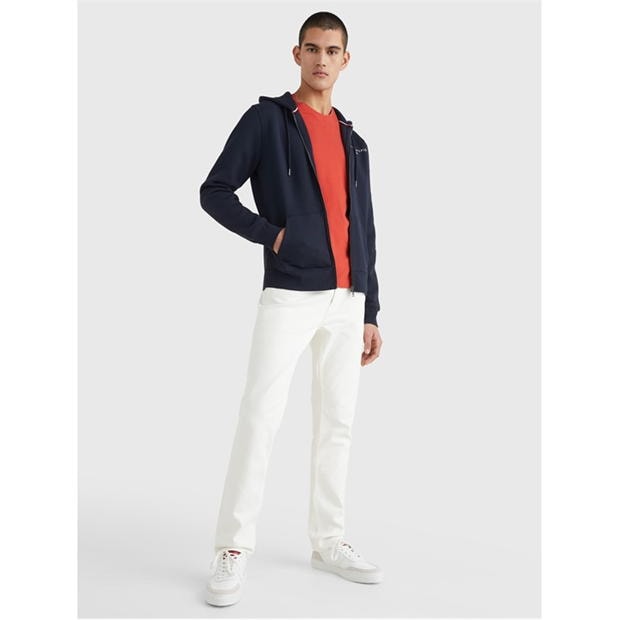 Hanorac Tommy Hilfiger Logo Zip Through