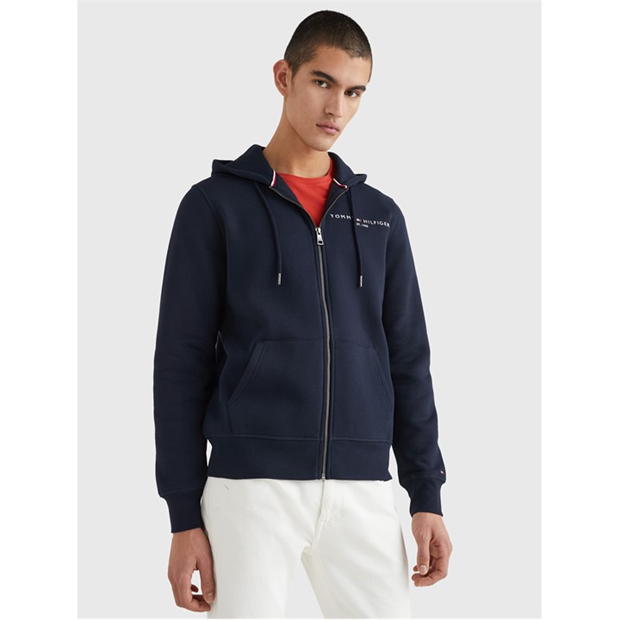 Hanorac Tommy Hilfiger Logo Zip Through