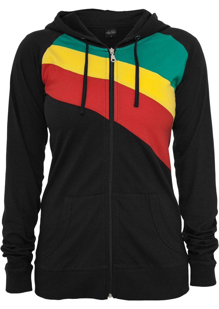 3 Color Jersey Ziphoody dama Urban Classics