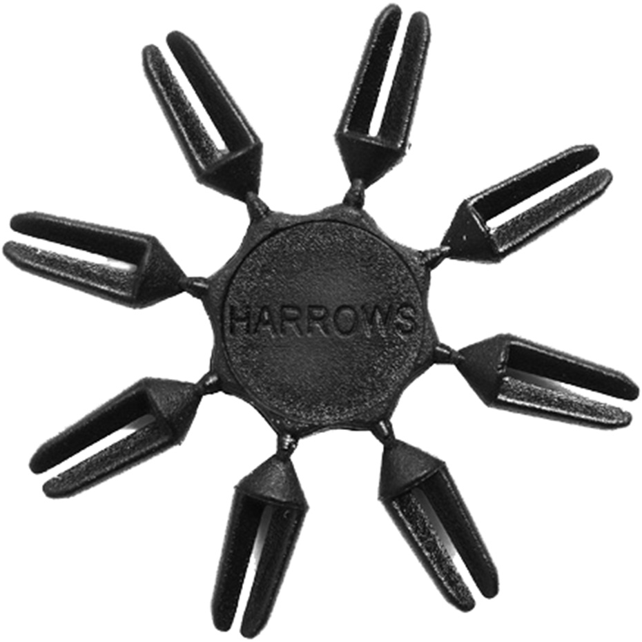 Harrows Flight Savers black overlays