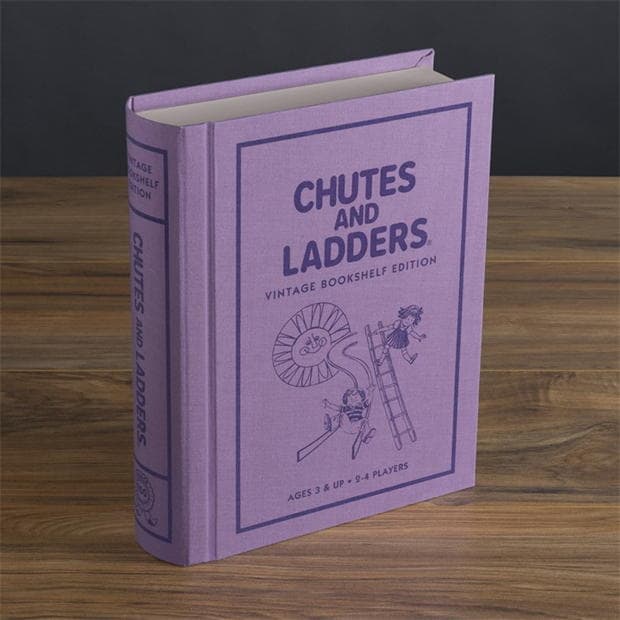 Hasbro Chutes and Ladders Vintage Bookshelf Edition