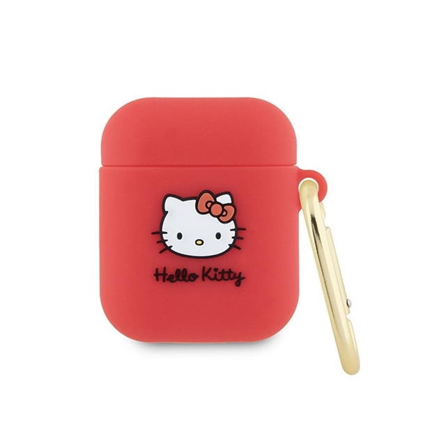 Hello Kitty Hello Kitty Silicon case for AirPods half fuschia