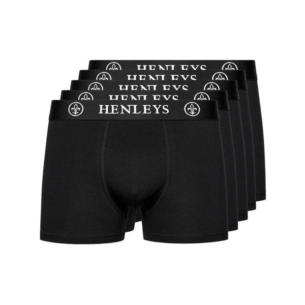 Henleys Mcblk 5P Bxr Sn00