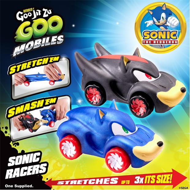 Heroes of Goo Jit Zu CDT HGJZ GOO MOBILE SONIC THE HEDGEHOG (2 ASST)