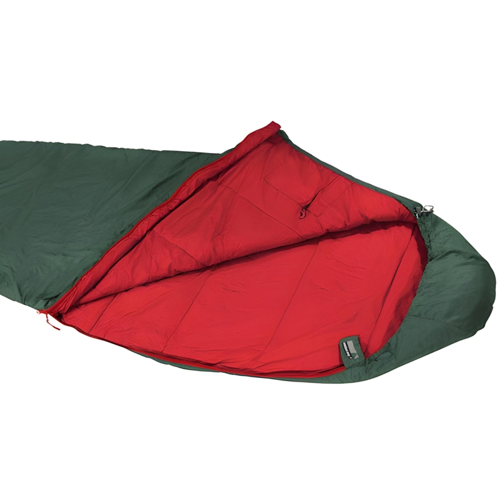 High Peak Piwr Ultra Pak 500 Eco 205x75x50 cm verde-rosu 205x75