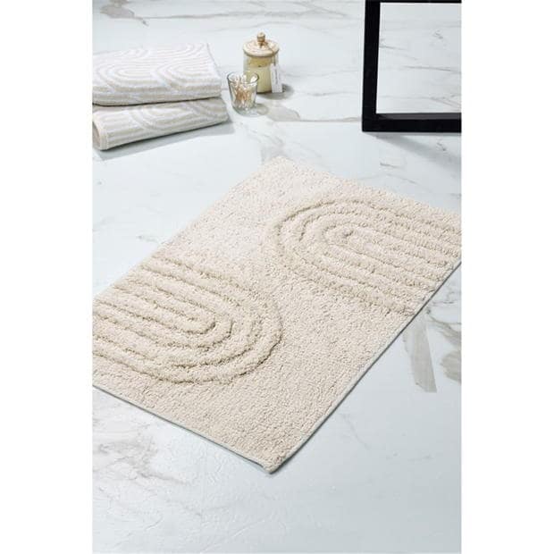 Homelife Abstract Arches Tufted Bathmat