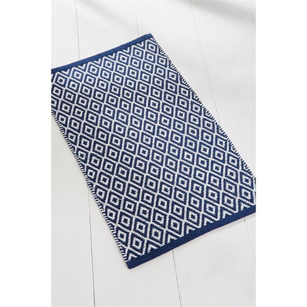 Homelife Geo Cube Flatweave Bathmat