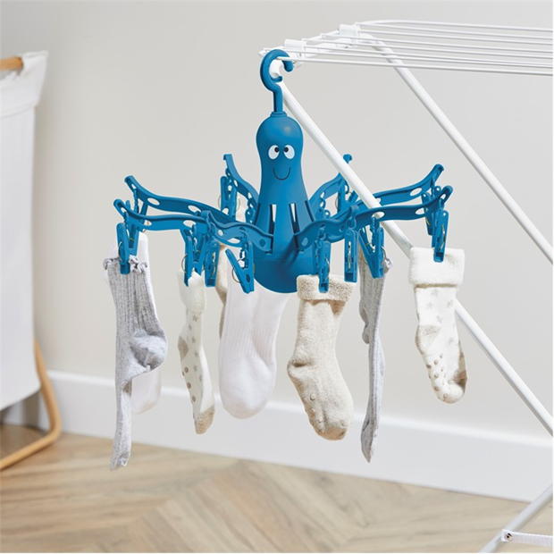 Homelife Octopus Peg Hanging Airer