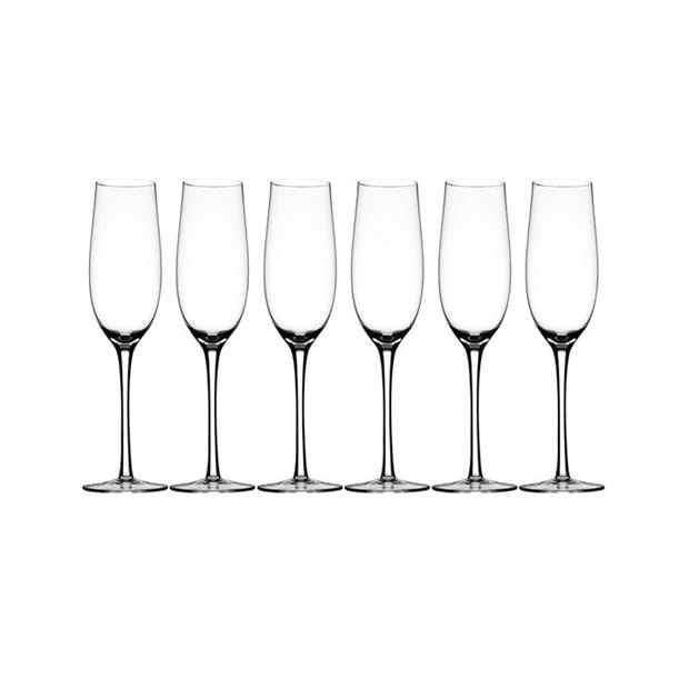 Homelife Pack of 6 Champagne Flutes