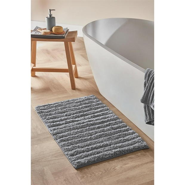 Homelife Super Soft Ribbed Bath Mat