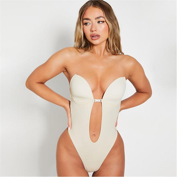 I Saw It First Seamless Plunge Lingerie Bodysuit