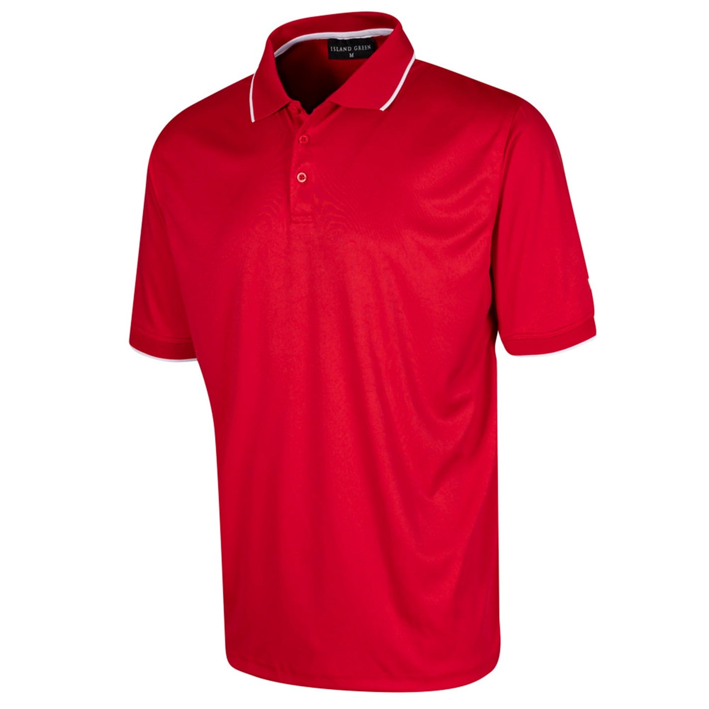 Camasa Island Green Performance Polo Golf