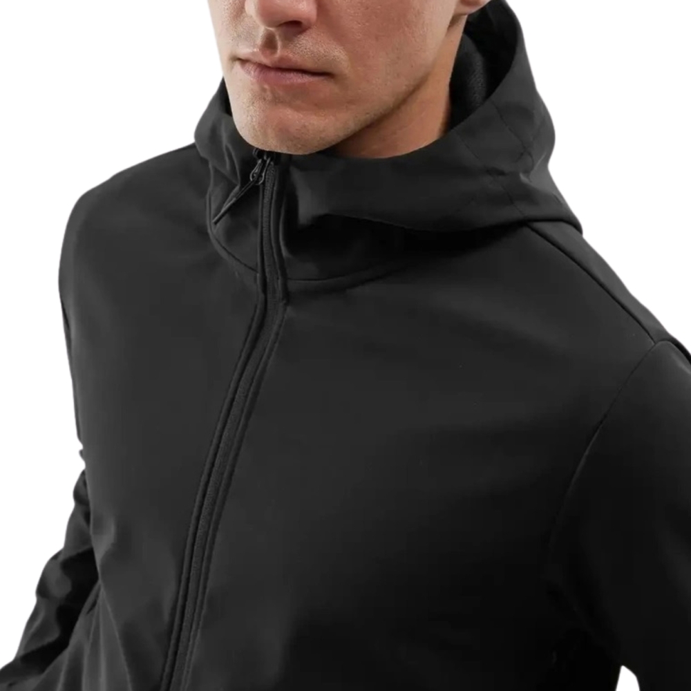 Jacheta 4F M283 Men's Softshell Deep Black 4FWAW24TSOFM283 20S