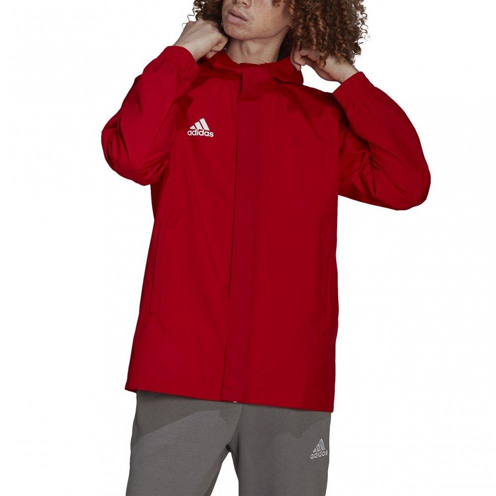 Jacheta Adidas Entrada 22 All-Weather men's red IK4009