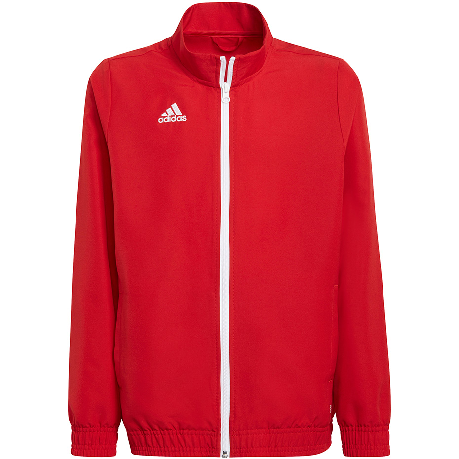 Jacheta Bluza dla dzieci adidas Entrada 22 Presentation czerwona H57540