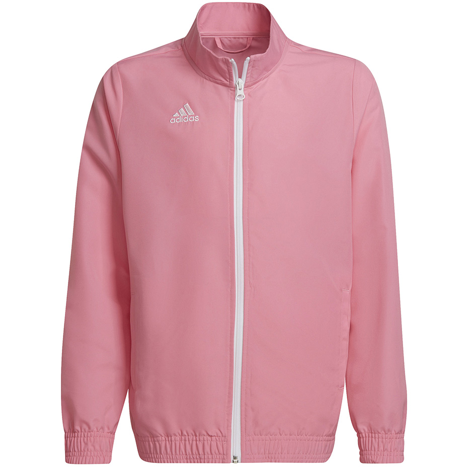 Jacheta Bluza dla dzieci adidas Entrada 22 Presentation różowa HC5037