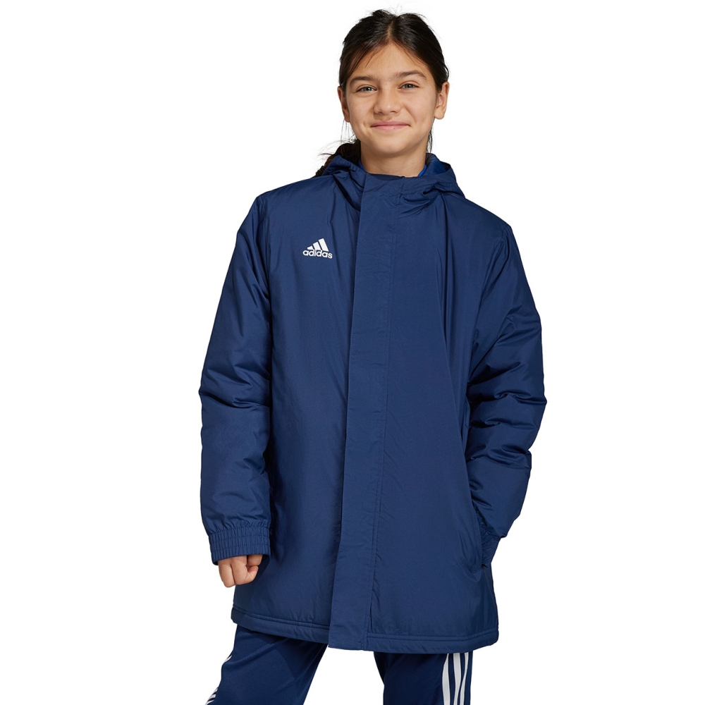 Jacheta 's adidas Entrada 22 Stadium blue IB6079 copil