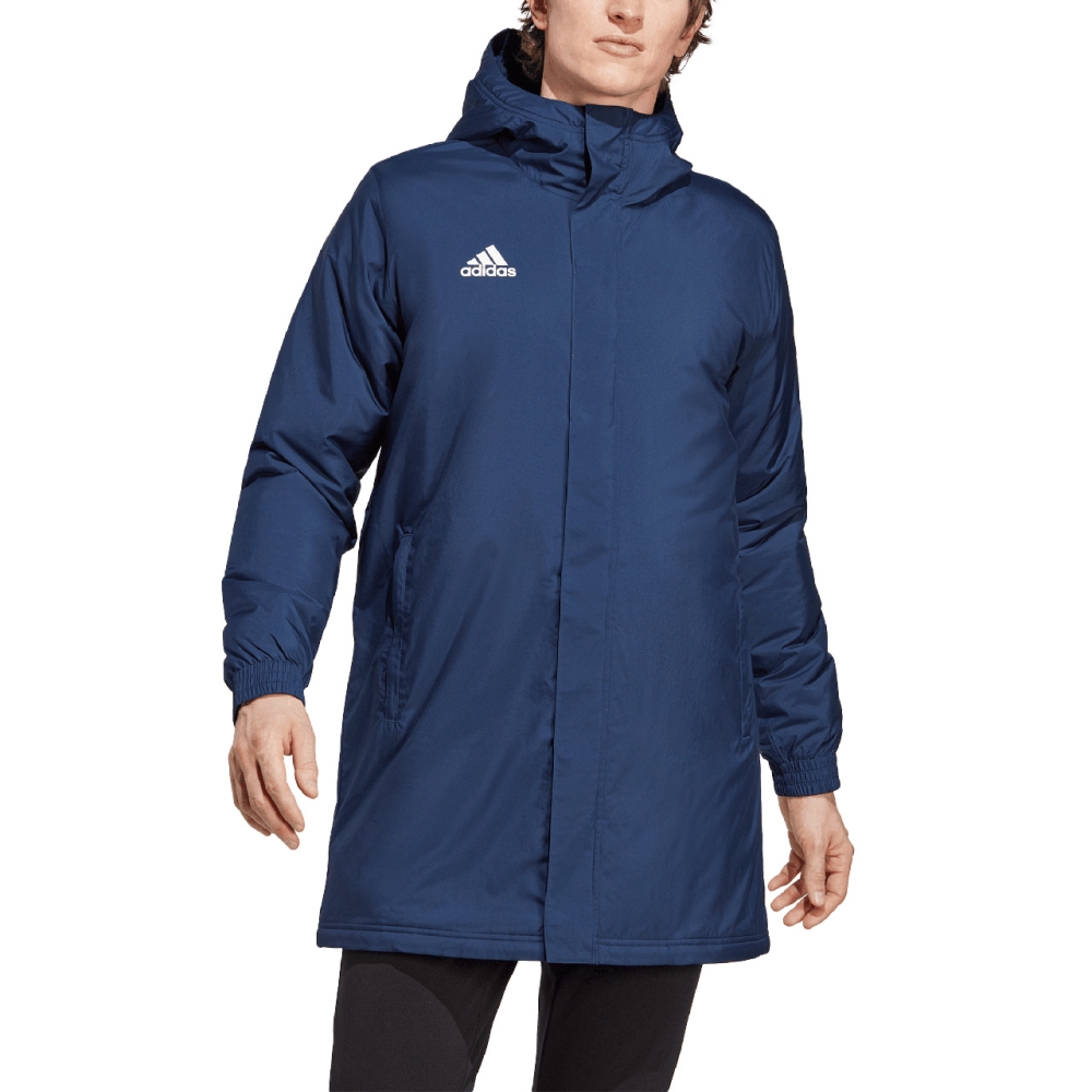 Jacheta Men's adidas Entrada 22 Stadium navy blue IB6077