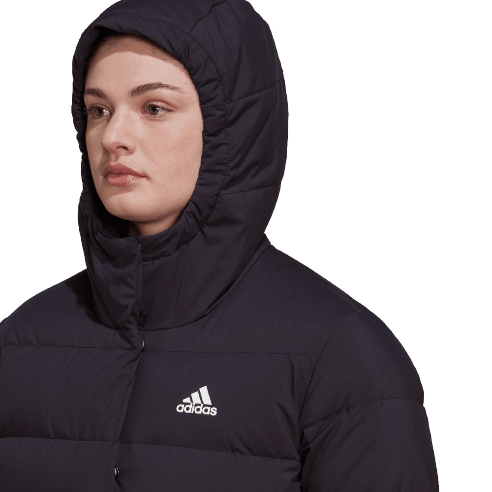 Jacheta 's adidas Helionic Hooded Down black HG8747 dama