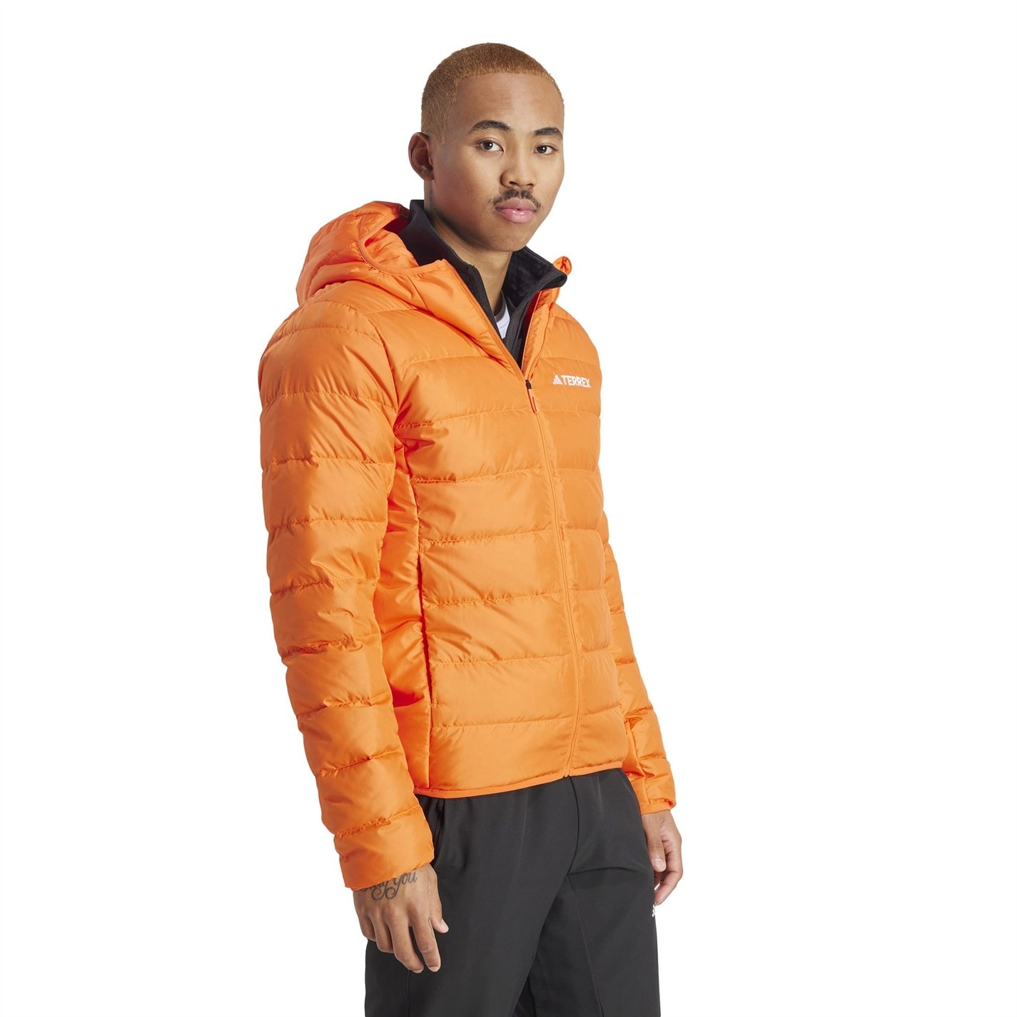 Jacheta adidas Terrex Multi Light Down Hooded barbat