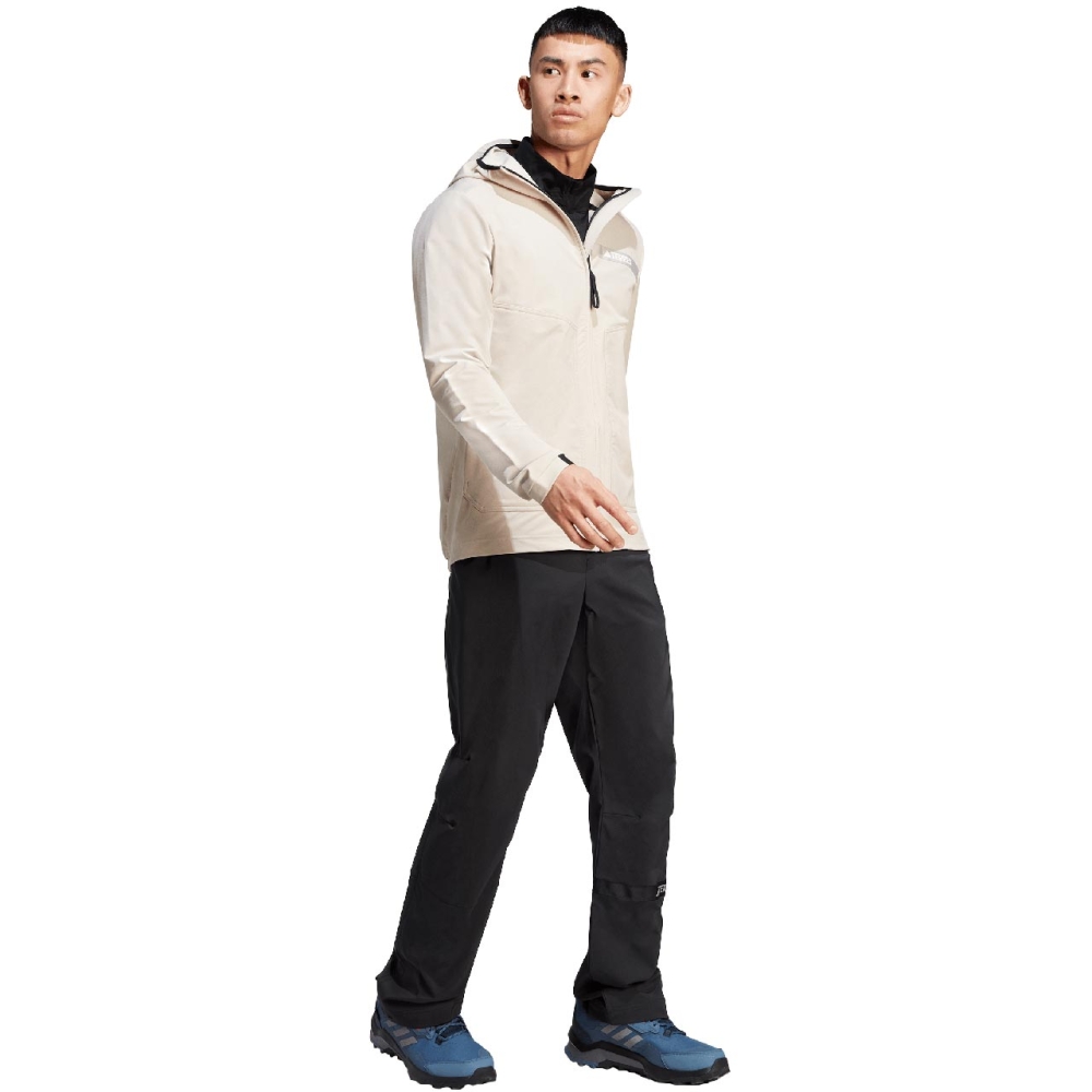 Jacheta adidas Terrex Multi Soft Shell men's beige HZ4423