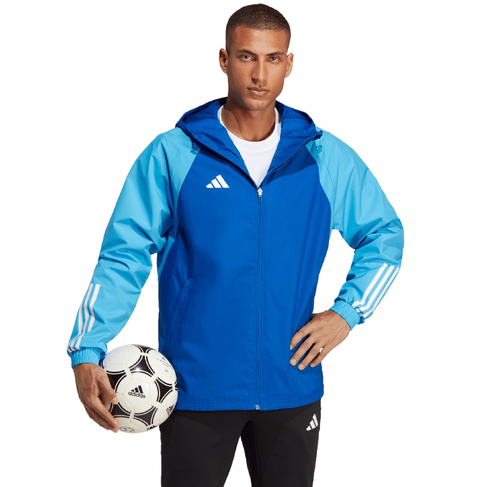 Jacheta Men's Adidas Tiro 23 Competition All Weather Blue IC4572