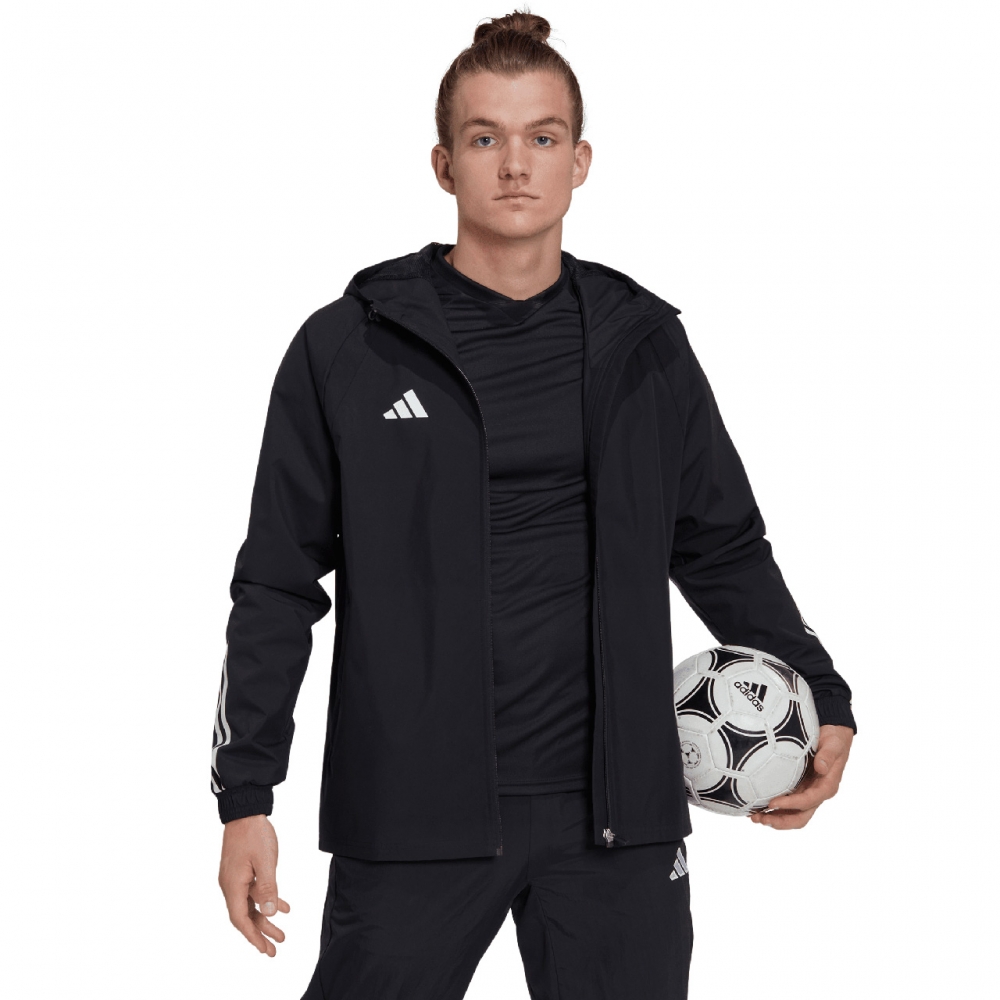 Jacheta Men's adidas Tiro 23 Competition All-Weather black HK7656