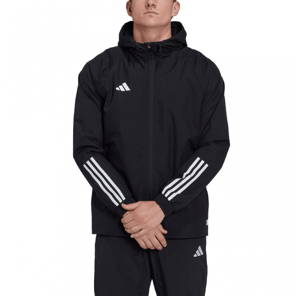 Jacheta Men's adidas Tiro 23 Competition All-Weather black HK7656