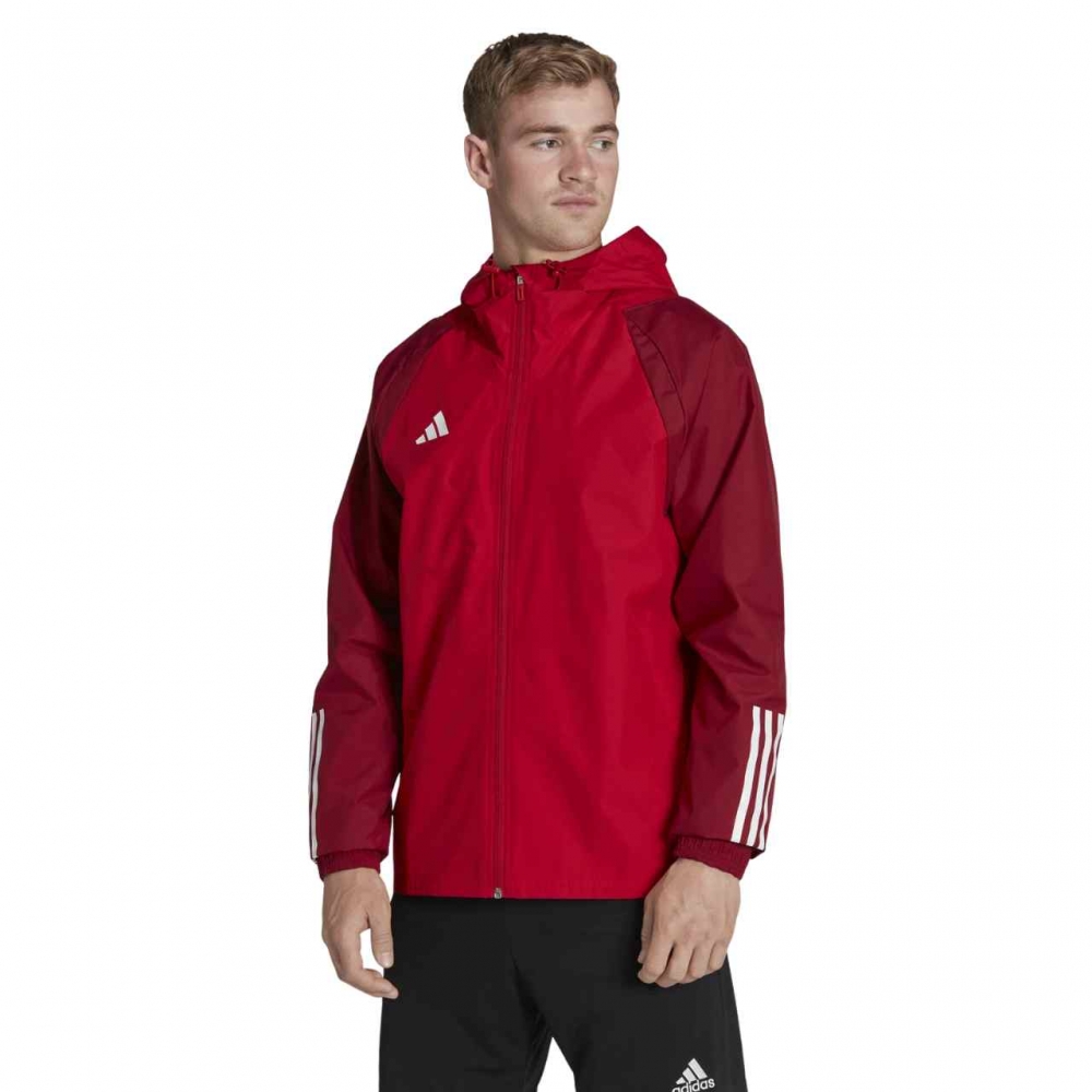 Jacheta Men's adidas Tiro 23 Competition All Weather red HE5653