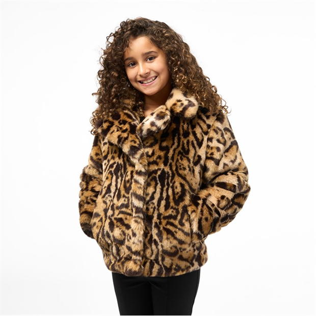 Jacheta Biba Biba Faux Fur copil fetita