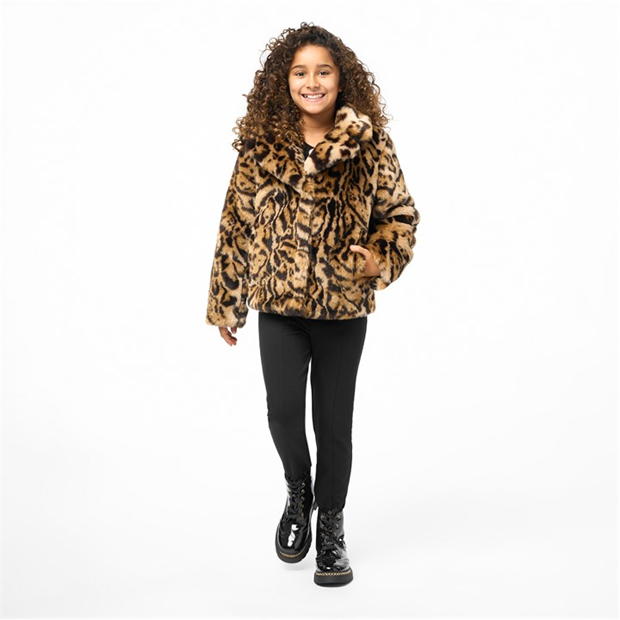 Jacheta Biba Biba Faux Fur copil fetita