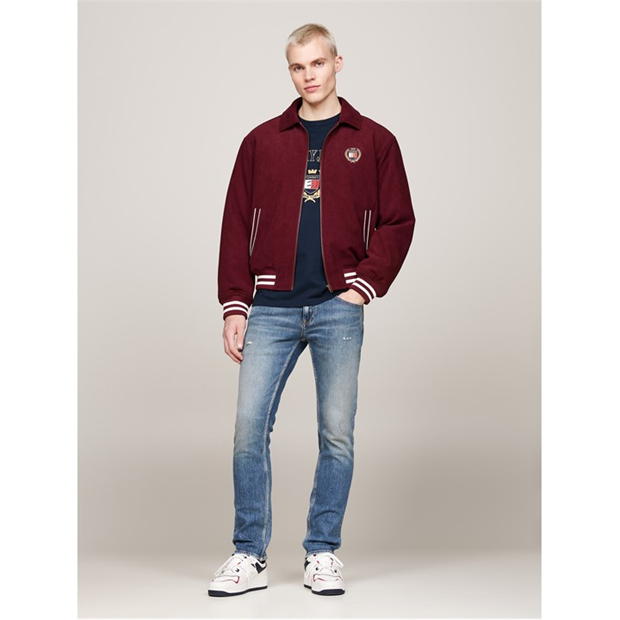 Jacheta Blug Tommy Tommy Tjm Crest Cord Letterman Tommy Jeans