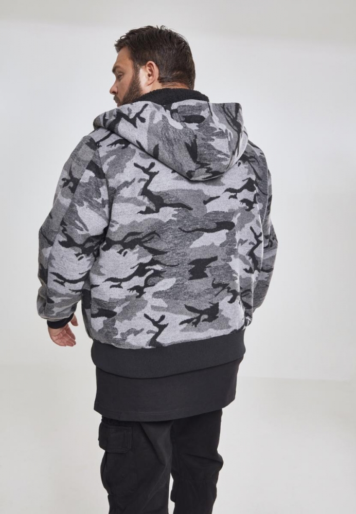 Jacheta Fermoar Camo Urban Classics