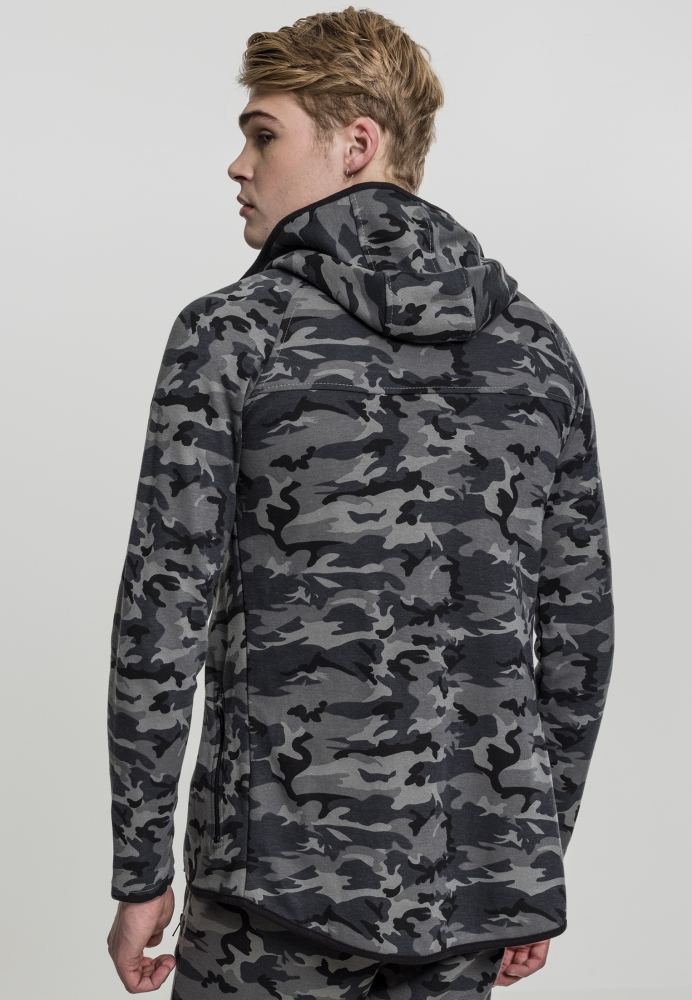 Jacheta Fermoar Interlock Camo Urban Classics