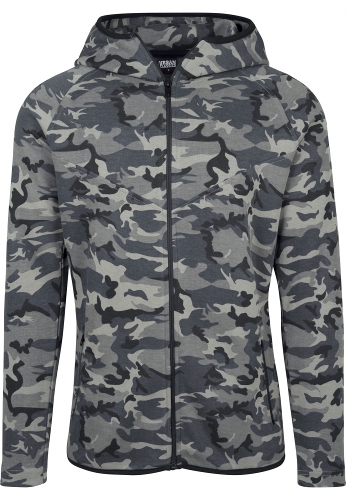 Jacheta Fermoar Interlock Camo Urban Classics