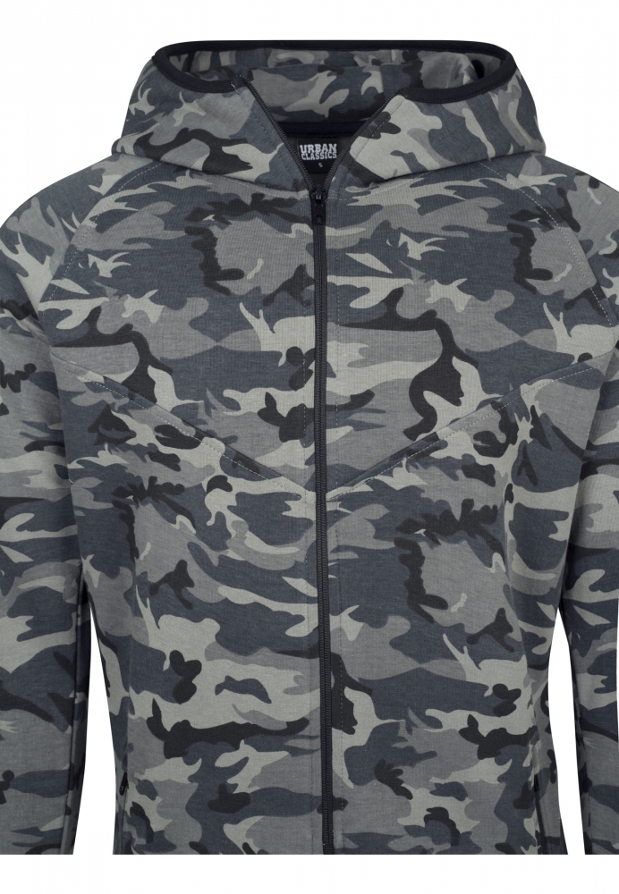 Jacheta Fermoar Interlock Camo Urban Classics