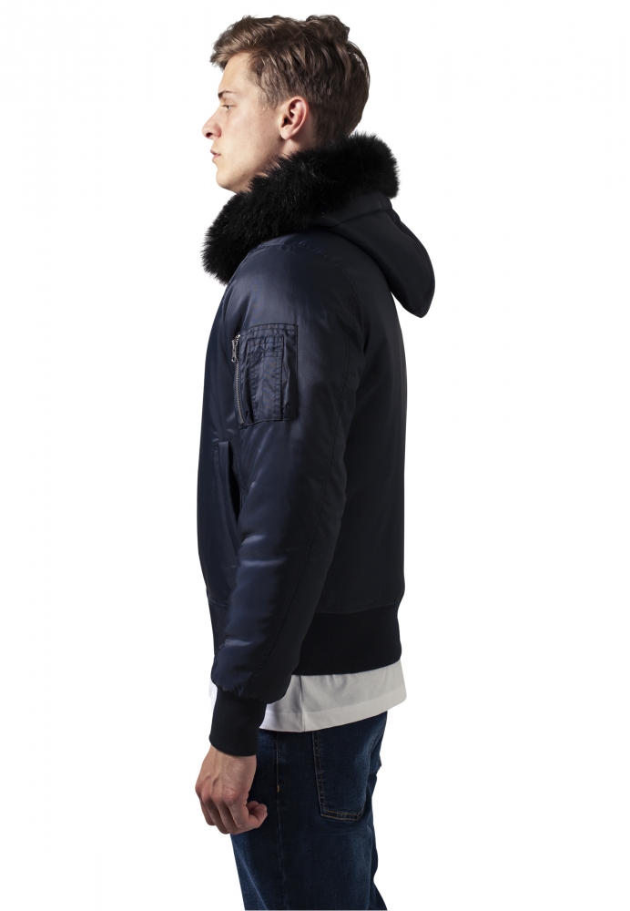 Jacheta Hooded Basic Bomber Urban Classics