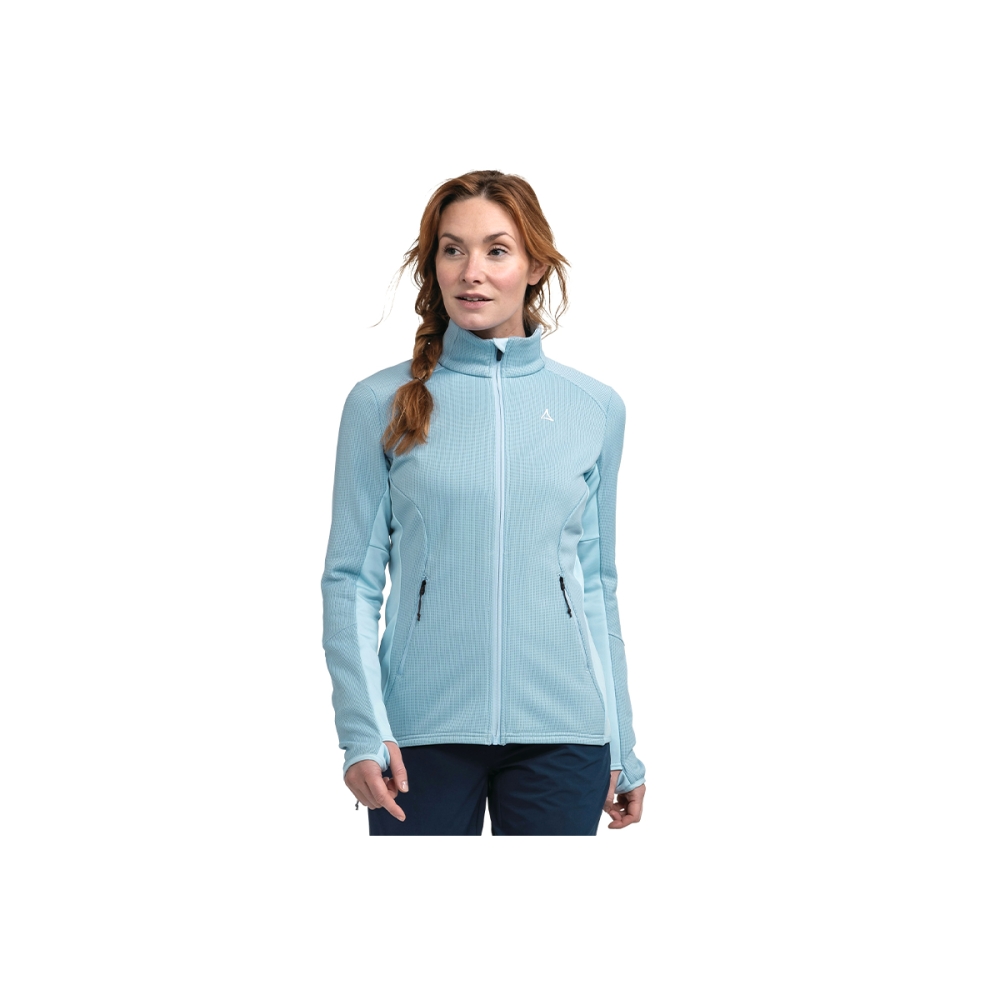 Jacheta Dama Schoffel Fleece Lodron Airy Blue