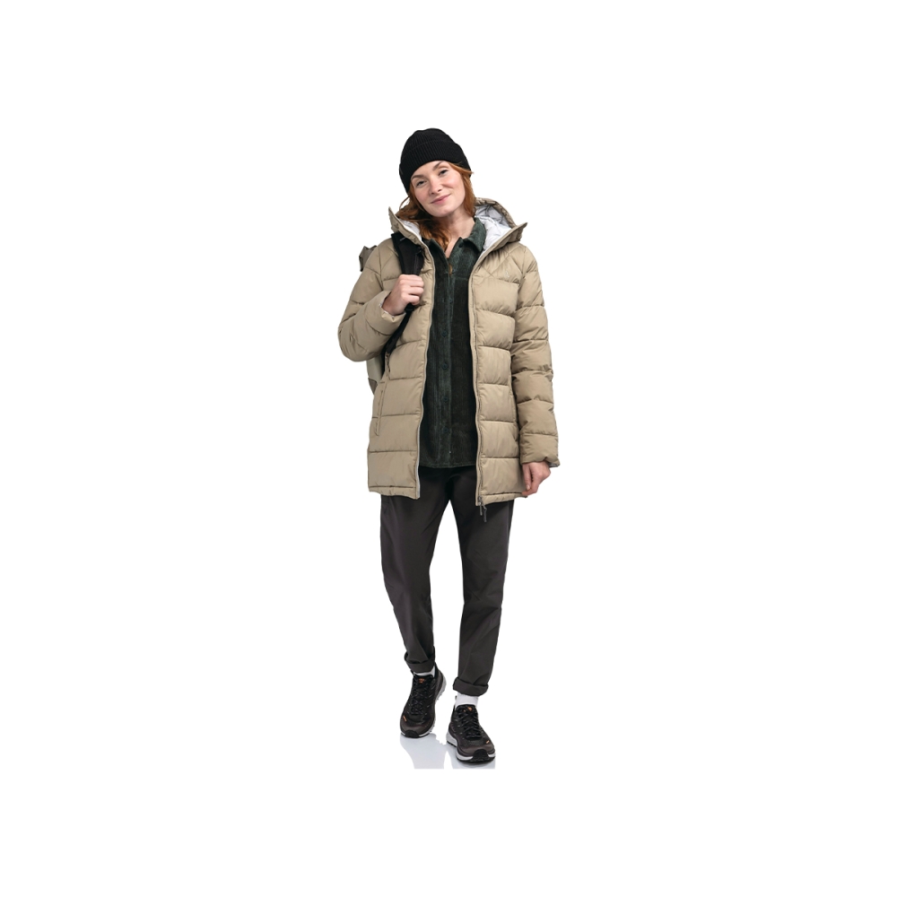 Jacheta Dama Schoffel Insulated Parka Boston Nutmeg 10k/10k